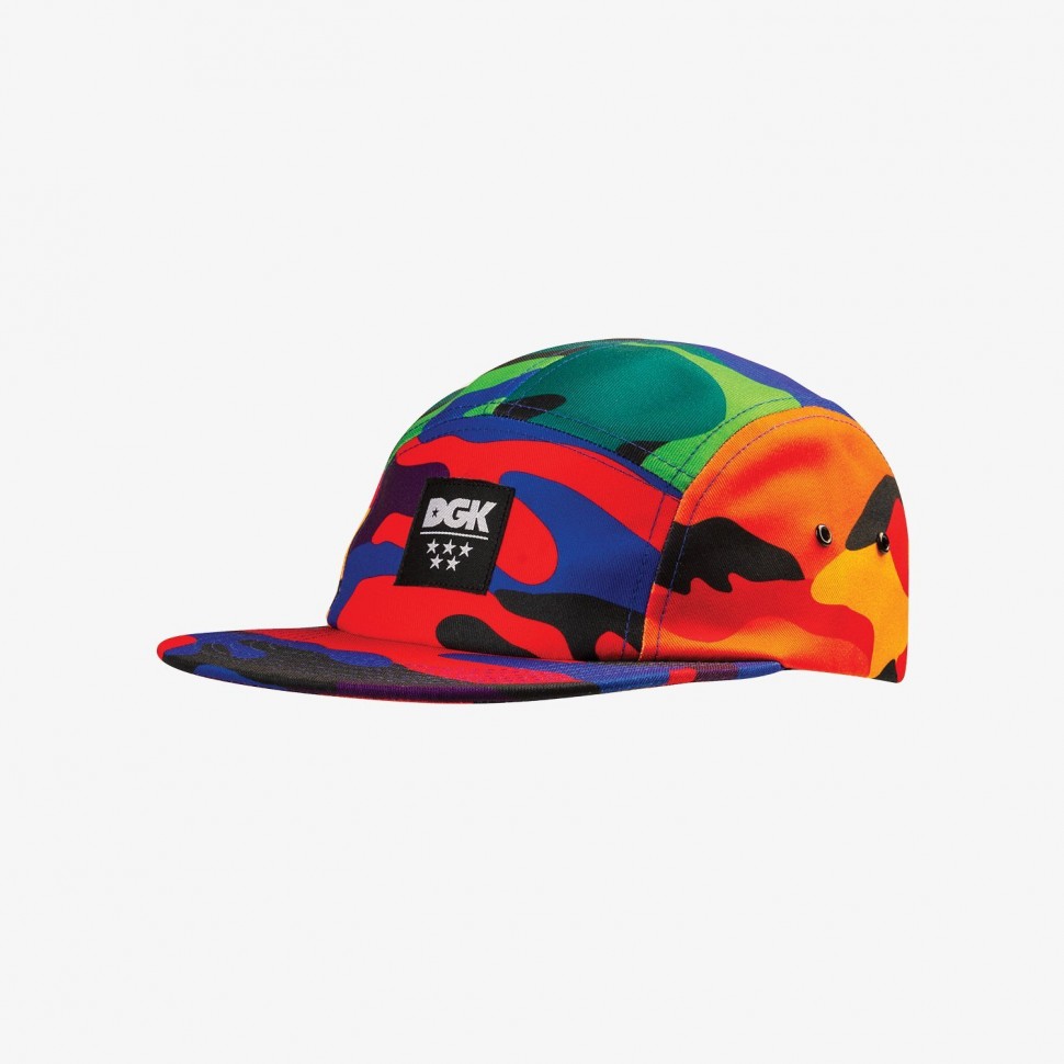 фото Кепка dgk ultra 5-panel strapback multi 2020