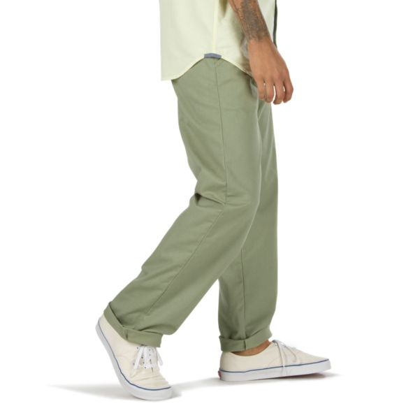 vans green pants