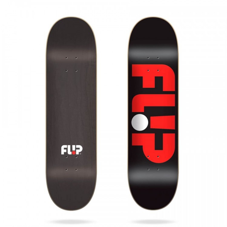 Дека для скейтборда FLIP Odyssey Logo Black 8.25", фото 1