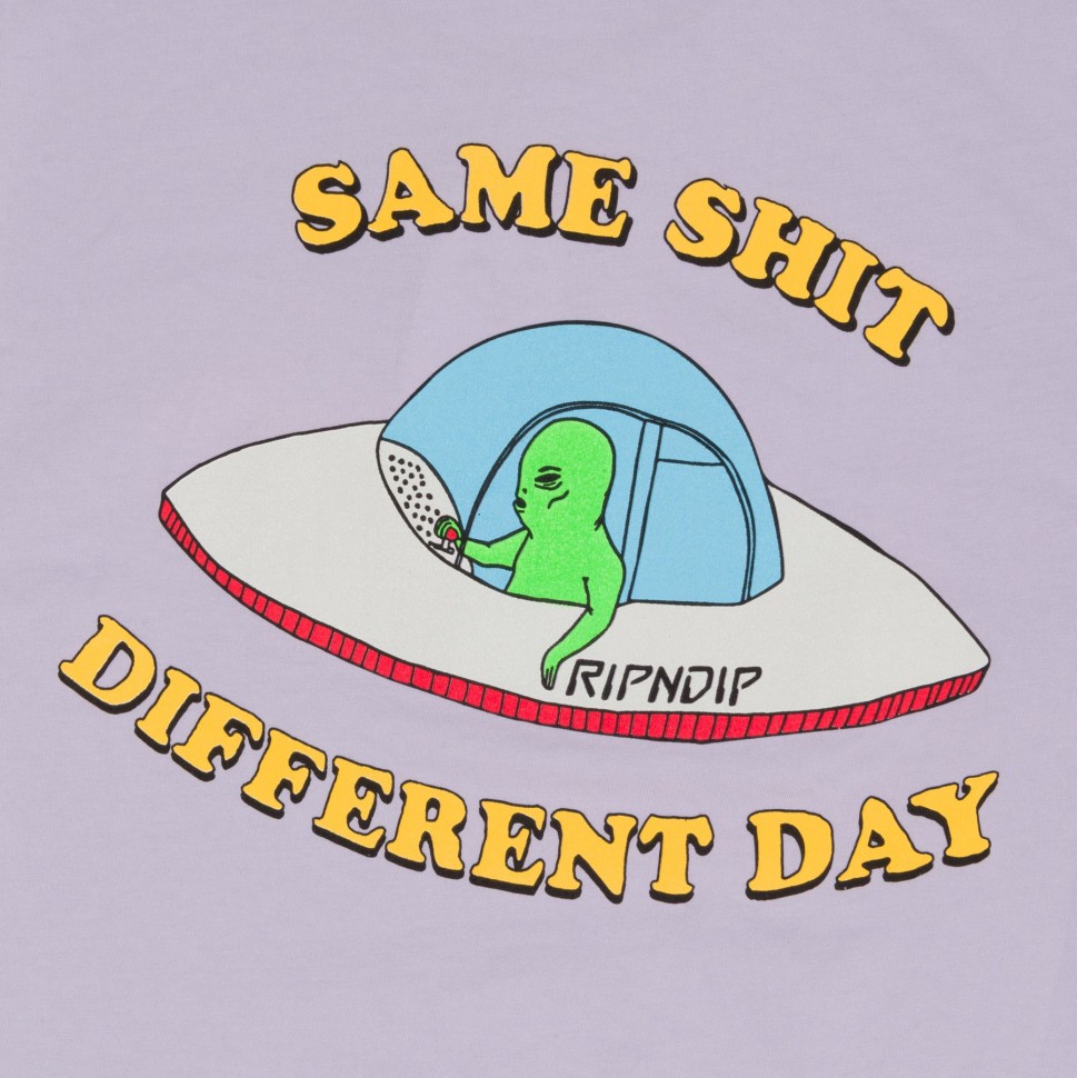 Футболка RIPNDIP Same Shit Different Day Baby Tee Multi фото 4