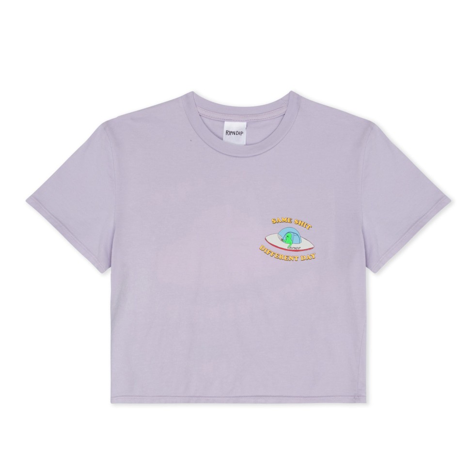  RIPNDIP Same Shit Different Day Baby Tee Multi