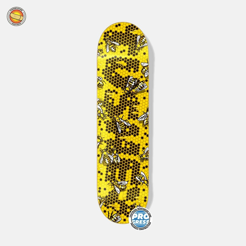 

Дека для скейтборда FOOTWORK Progress Tushev Hive Gold 8.25 дюйм 2021