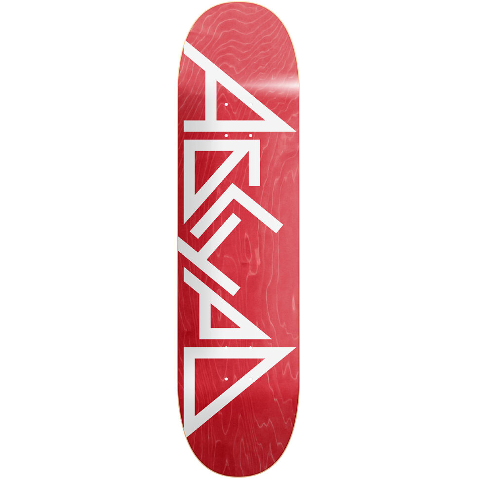 Дека для скейтборда АБСУРД Logo Red 8.375 дюйм 2021 2071206397353 - фото 1