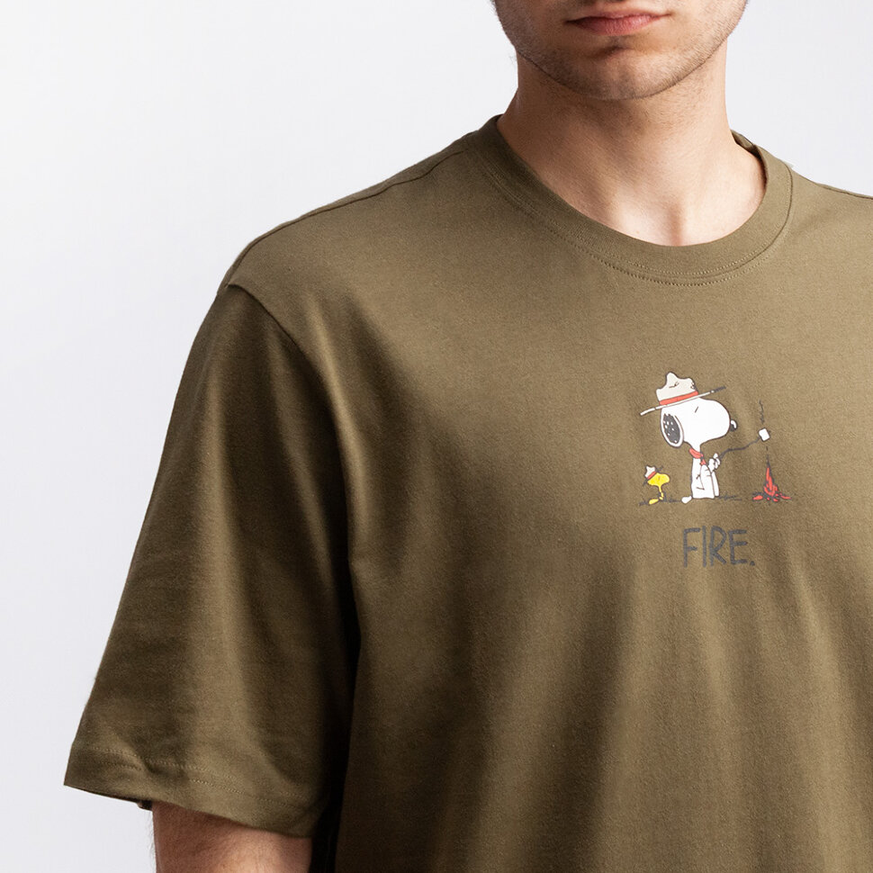 фото Футболка element peanuts element ss army 2021