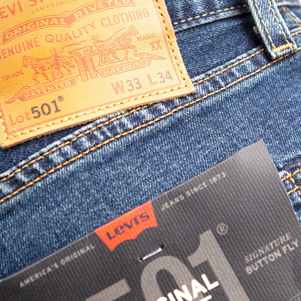 фото Джинсы levis 501® levi’s®original block crusher 2021 levi's®