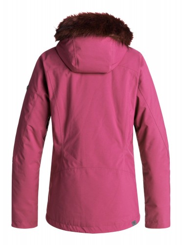 Куртка для сноуборда женская ROXY Down T Line Jk J Beet Red, фото 2
