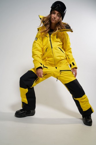 Комбинезон для сноуборда женский COOL ZONE Kite Желтый, фото 5