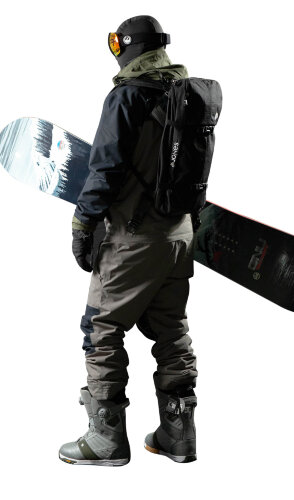 Комбинезон для сноуборда мужской AIRBLASTER Insulated Freedom Suit Pewter Olive 2020, фото 3