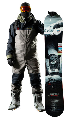 Комбинезон для сноуборда мужской AIRBLASTER Insulated Freedom Suit Pewter Olive 2020, фото 2