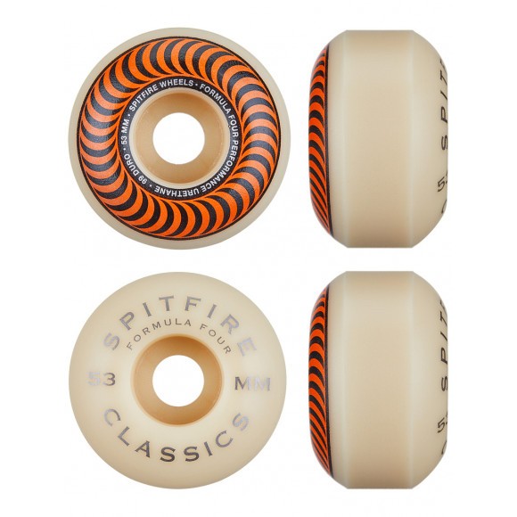 фото Колеса для скейтборда spitfire wheels classic 53мм 99a 2021