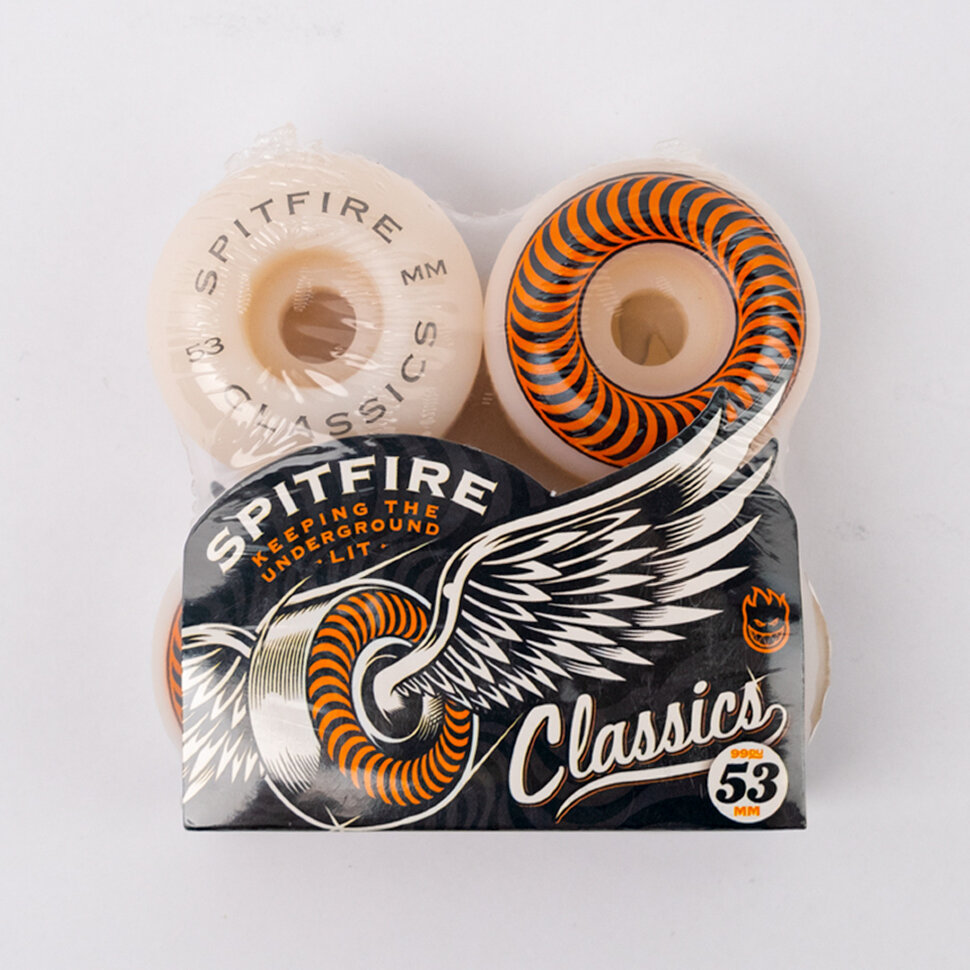 фото Колеса для скейтборда spitfire wheels classic 53мм 99a 2021
