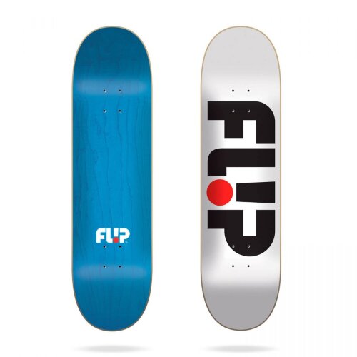 Дека для скейтборда FLIP Odyssey Logo White 8.13", фото 1