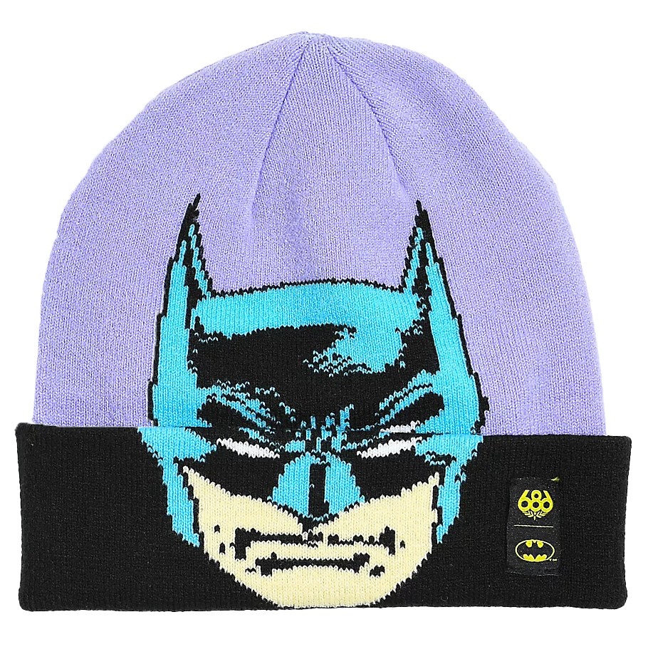 Шапка 686 Batman Knit Beanie Purple 2023 883510542242 - фото 1