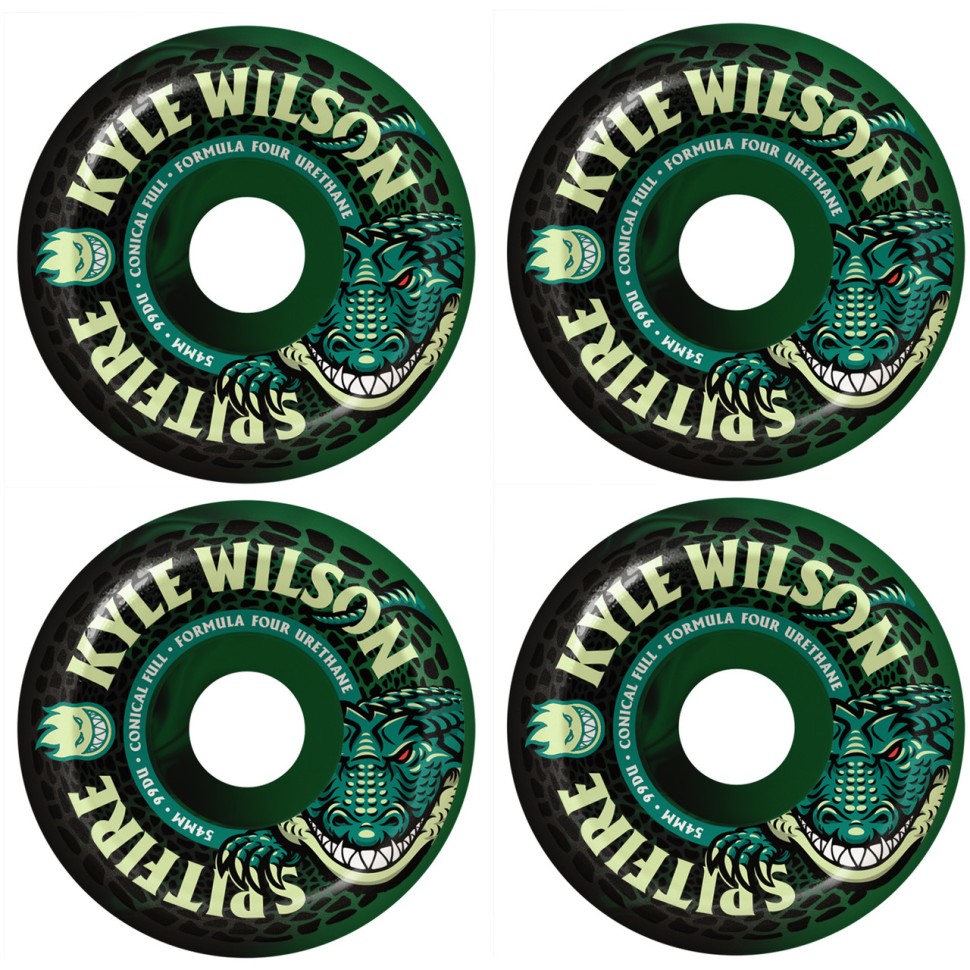 Колеса для скейтборда SPITFIRE F4 99 Wilson Death Roll 54MM 99A 2023 фото 2
