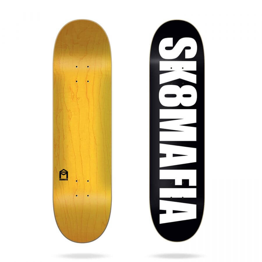 фото Дека для скейтборда sk8mafia og logo black deck 7.6 дюймa 2021