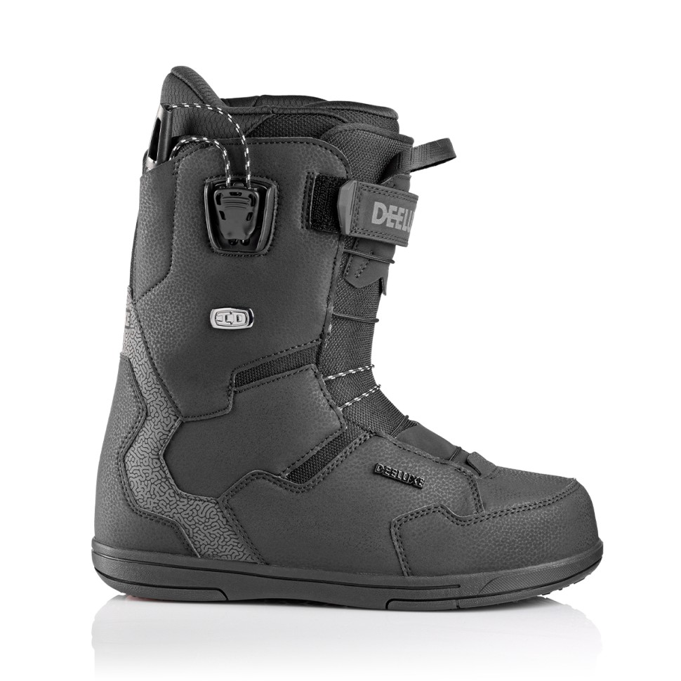 Ботинки для сноуборда мужские DEELUXE Team Id Essential Black 2024 9008312447156, размер 8