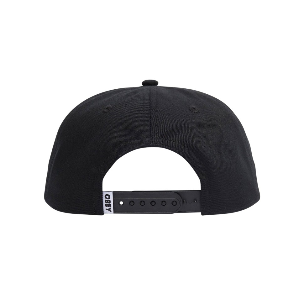 Кепка OBEY Obey Heaven 5 Panel Snapback Black фото 2