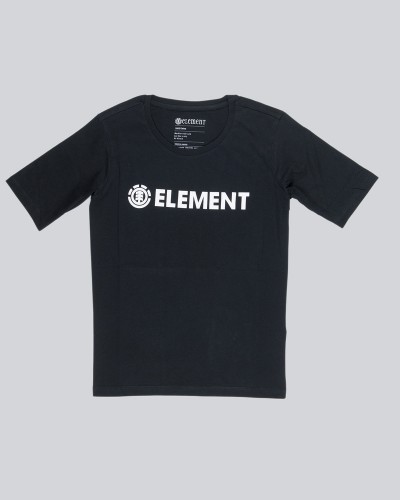 Футболка женская ELEMENT Element Logo Cr Black, фото 3