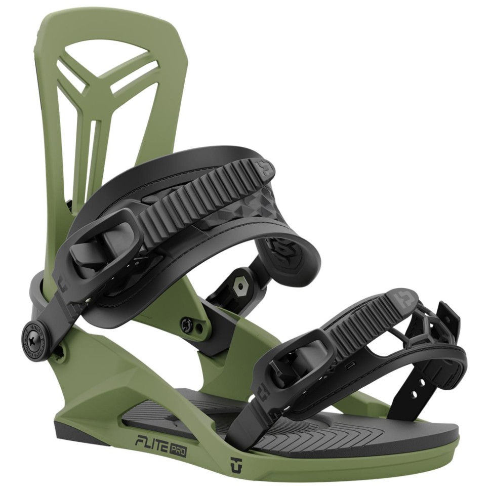 Крепления для сноуборда мужские UNION Flite Pro FW25 Olive Green фото 2