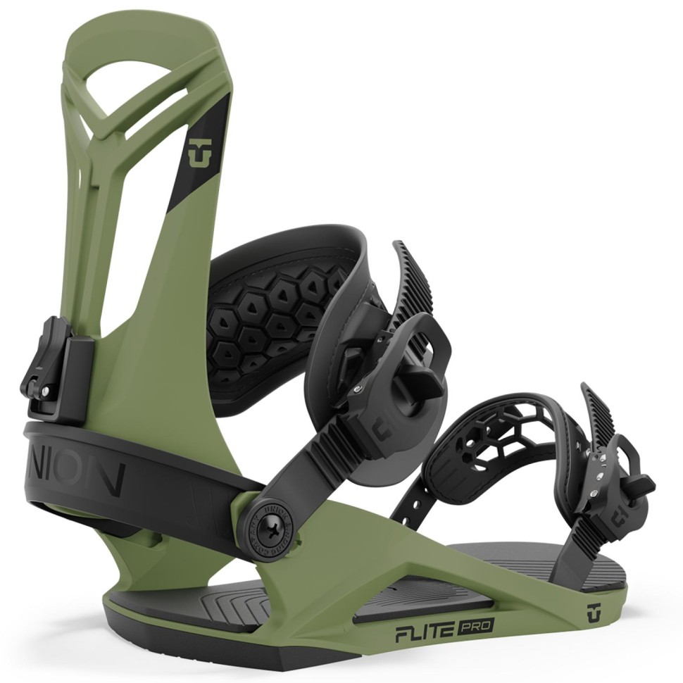 Крепления для сноуборда мужские UNION Flite Pro FW25 Olive Green