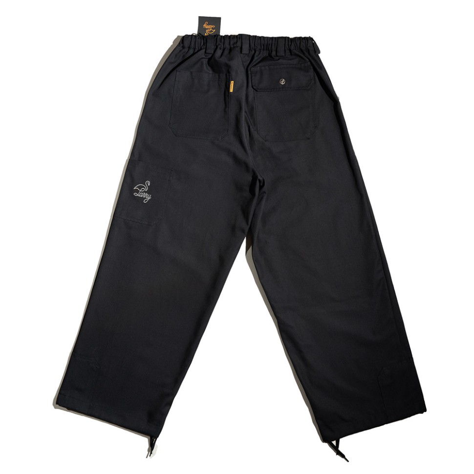 Брюки LARRY PANTS Wide Fit FW25 Black Gray фото 2