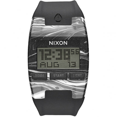 Часы NIXON Comp A/S Marbled Black/White, фото 1