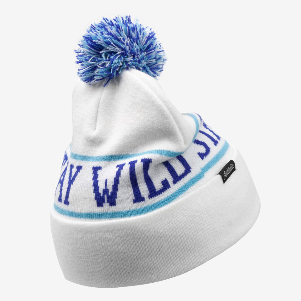 Шапка AIRBLASTER Stay Wild Beanie Surfing Is Cool 2020 847678136347, размер O/S, цвет белый - фото 2