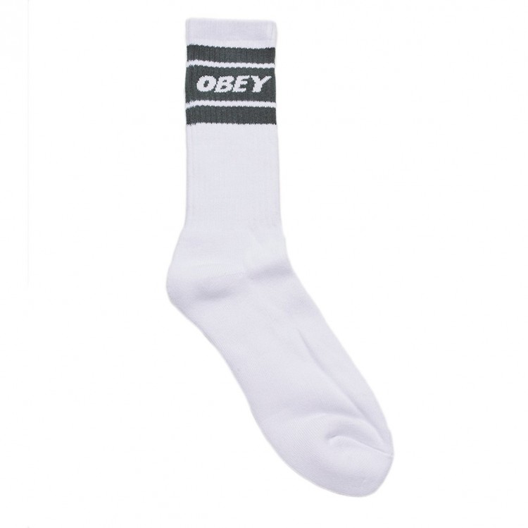 Носки OBEY Cooper 2 Socks White / Park Green 2020, фото 1