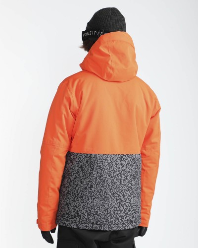 Куртка для сноуборда мужская BILLABONG Fifty 50 Puffin Orange, фото 4