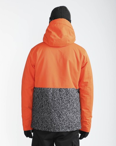 Куртка для сноуборда мужская BILLABONG Fifty 50 Puffin Orange, фото 5