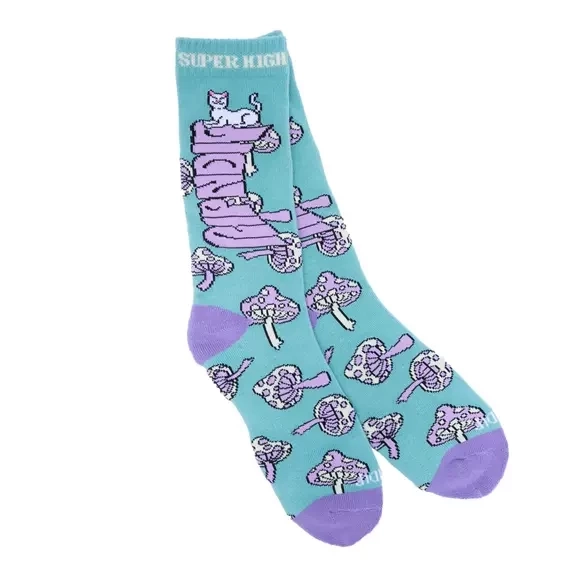 фото Носки ripndip super psychedelic socks sage/lavender 2023