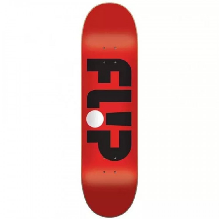 Дека для скейтборда FLIP Odyssey Logo Red 8", фото 1