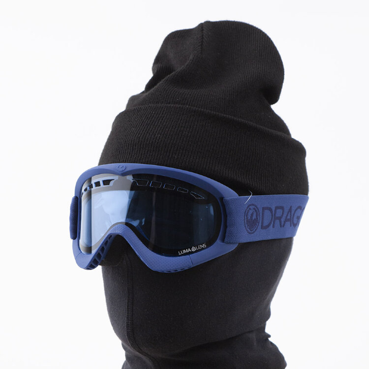 Маска горнолыжная DRAGON Dxs Base Light Navy/Ll Blue 2021, фото 1