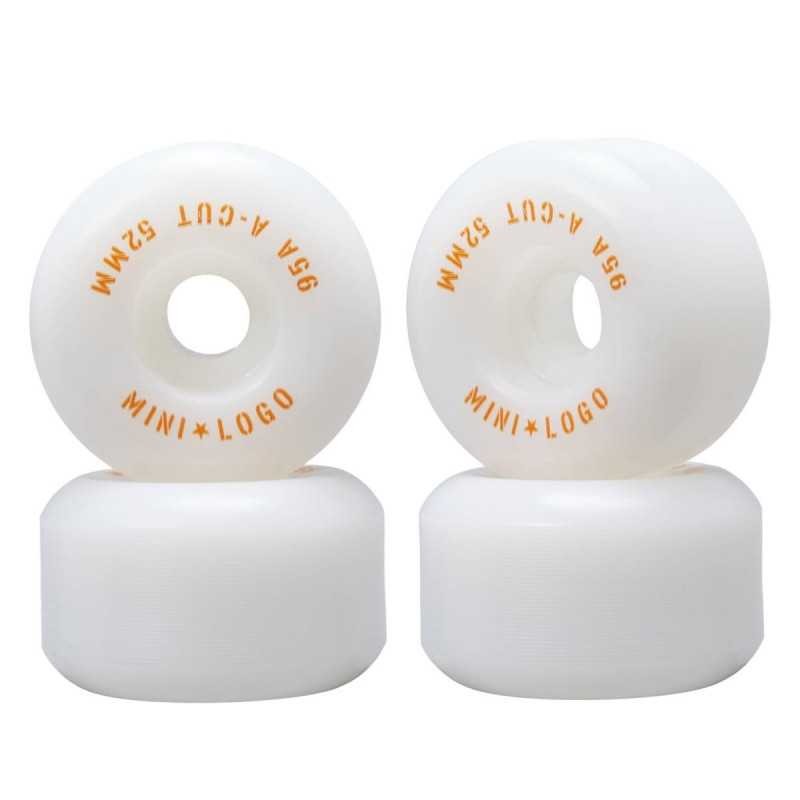 Колеса для скейтборда MINI LOGO Hybrid A-Cut White 52MM 95A 2023 842357138612 - фото 2