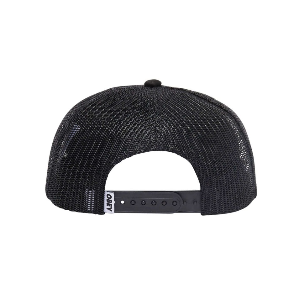 Кепка OBEY Obey Studios Trucker Black фото 2