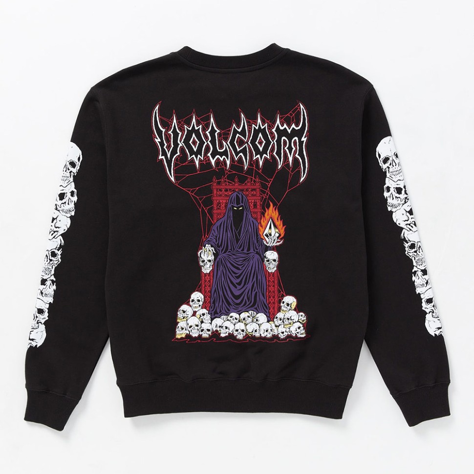 Свитшот VOLCOM Stone Lord Crew Black фото 2