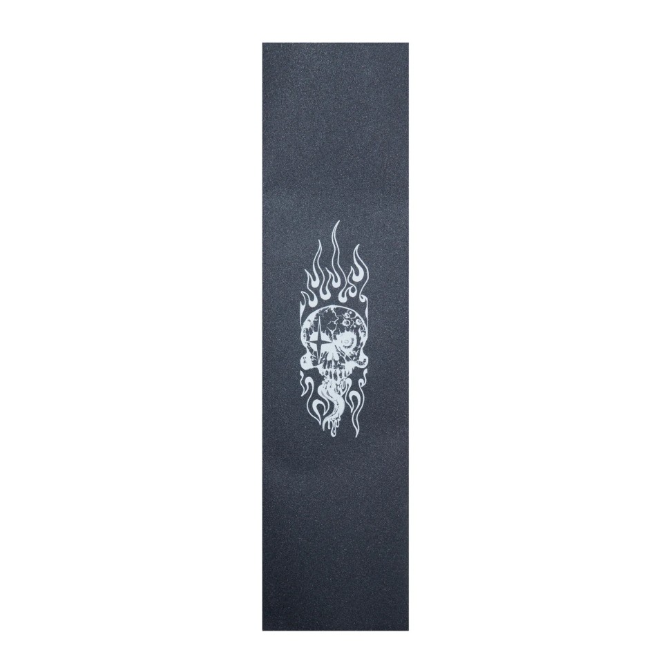 Шкурка Для Скейтборда КОАЛИЦИЯ Skull In Flames FW25 9X33