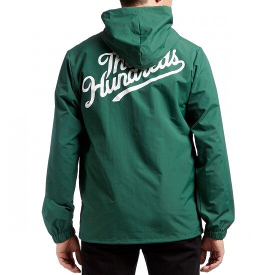 Ветровка THE HUNDREDS Wildfire Hooded Coach'S Jacket Forest 2022 фото 2