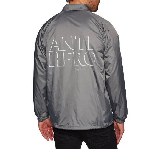 Куртка ANTI-HERO Ah Jkt Lil Drophero Grey/Black, фото 2