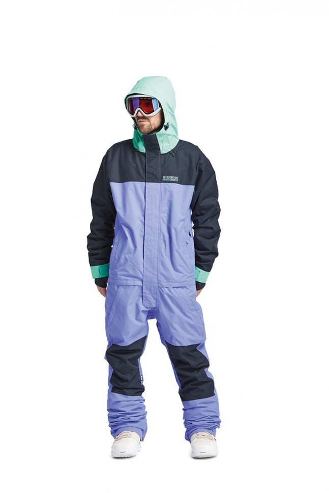 Комбинезон для сноуборда мужской AIRBLASTER Insulated Freedom Suit Max Warbington 2020 847678127208, размер S, цвет фиолетовый - фото 2
