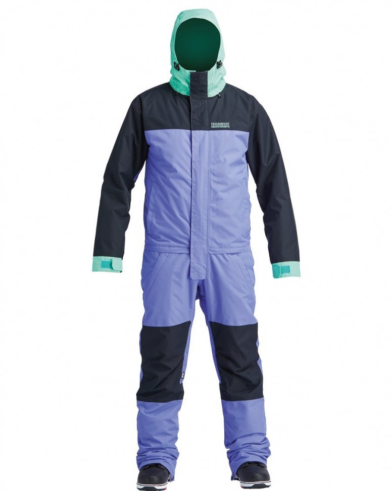 Комбинезон для сноуборда мужской AIRBLASTER Insulated Freedom Suit Max Warbington 2020 847678127208, размер S, цвет фиолетовый - фото 1
