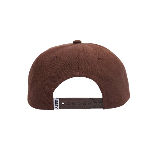 Кепка OBEY Obey Rush 6 Panel Classic Snapback Brown, фото 2