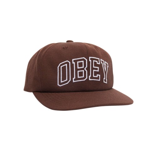 Кепка OBEY Obey Rush 6 Panel Classic Snapback Brown, фото 1