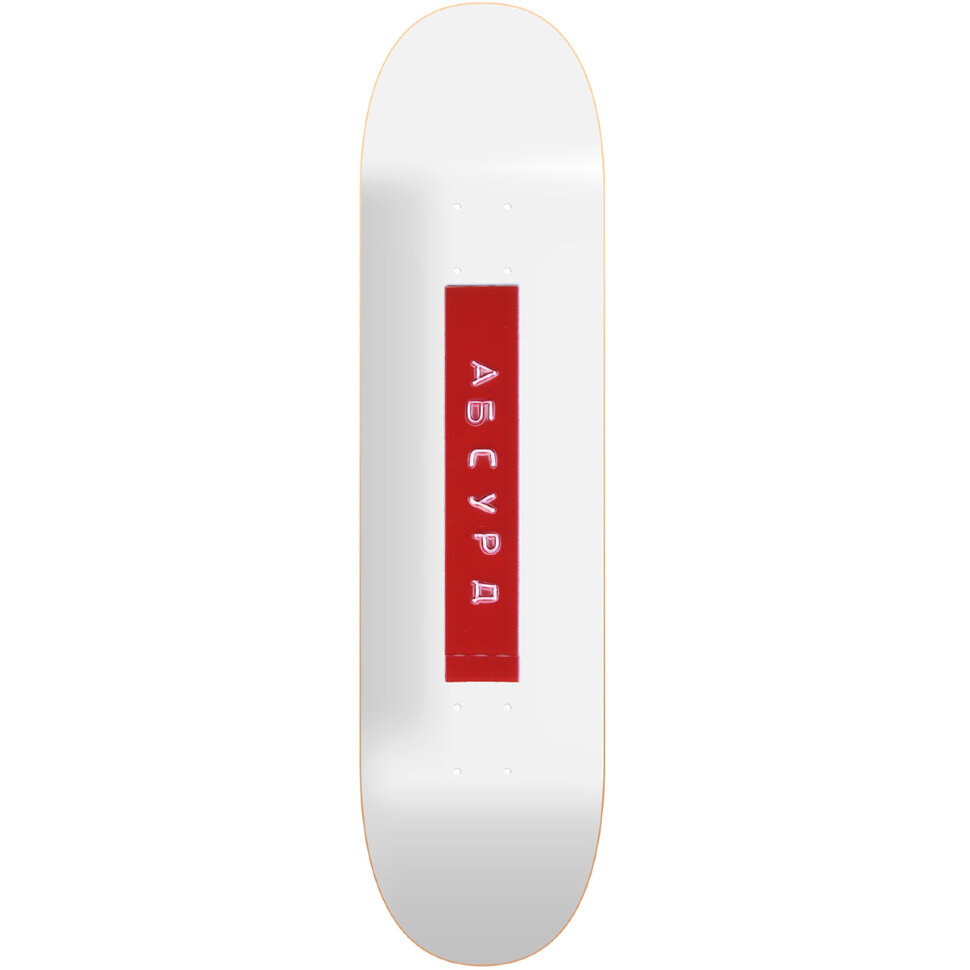 Дека для скейтборда АБСУРД Tape Red 8 дюйм 2021