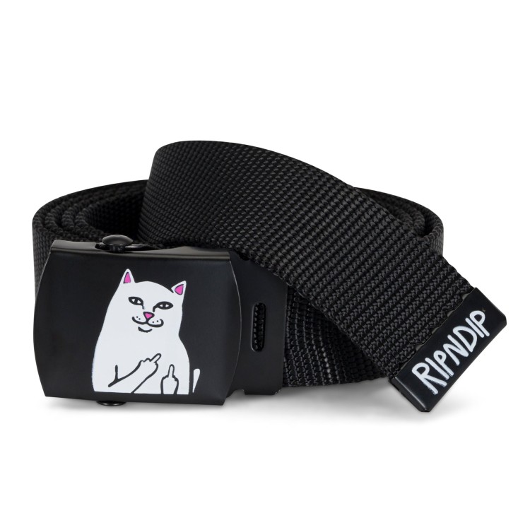 Ремень RIPNDIP Lord Nermal Web Belt FW25 Black, фото 1