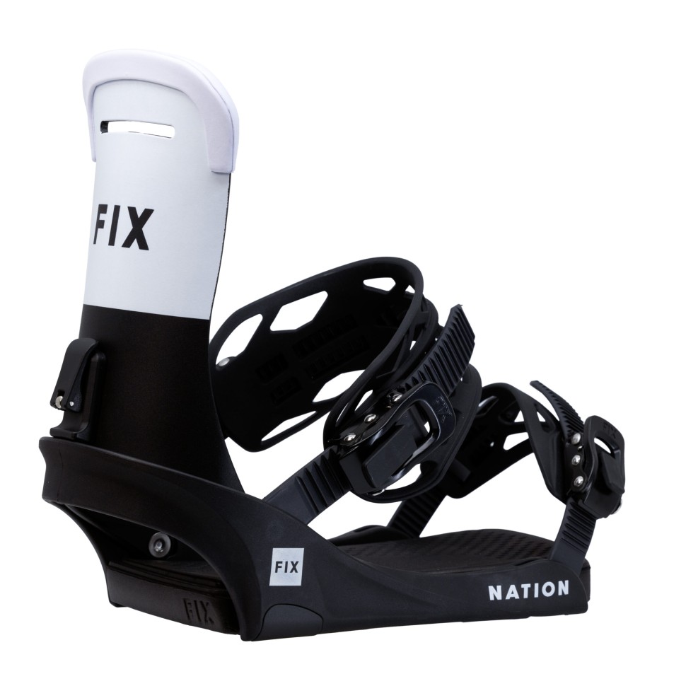 

Крепления для сноуборда мужские FIX Nation Series Black 2022