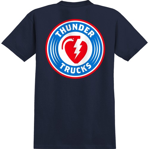 Футболка THUNDER TRUCKS Th S/S Charged Grenade Navy/Red/Blue, фото 2