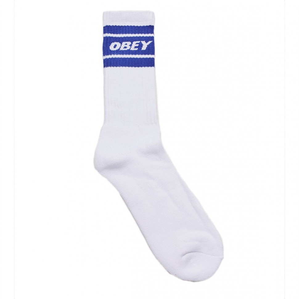 фото Носки obey cooper 2 socks white / ultramarine 2020
