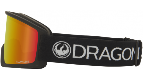 Маска горнолыжная DRAGON Dx3 Otg Ion Black/Ll Red Ion 2021, фото 4