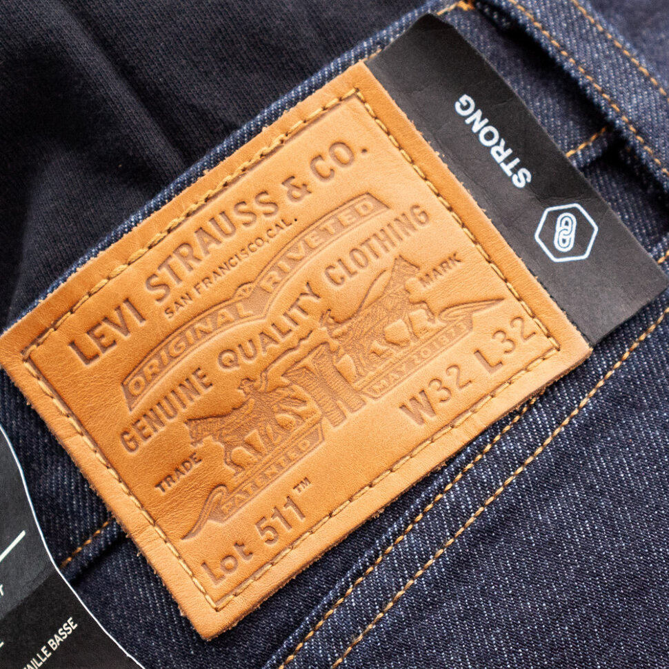 фото Джинсы levis skate 511™ slim 5 pocket s&e psk indigo warp rinse 2021 levi's®